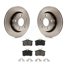 Charger l&#39;image dans la galerie, Rear Brake Rotor &amp; Ceramic Pad Kit For Audi A6 Quattro With 269mm Diameter