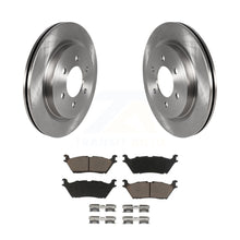 Load image into Gallery viewer, Rear Brake Rotor And Ceramic Pad Kit For Ford F-150 Expedition Lincoln Navigator