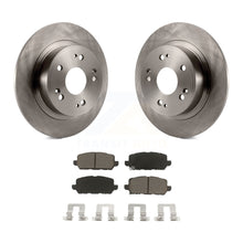 Charger l&#39;image dans la galerie, Rear Disc Brake Rotors And Ceramic Pads Kit For 2016-2022 Honda HR-V