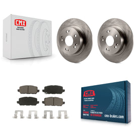 [Rear] 2016-2022 Honda HR-V Premium OE Brake Rotors & Ceramic Pads Kit For Max Braking