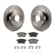 Charger l&#39;image dans la galerie, Rear Disc Brake Rotors And Ceramic Pads Kit For Honda Accord Acura TSX