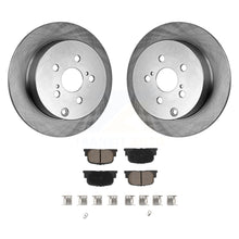 Load image into Gallery viewer, Rear Disc Brake Rotors And Ceramic Pads Kit For 2005-2010 Scion tC