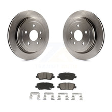 Charger l&#39;image dans la galerie, Rear Disc Brake Rotors And Ceramic Pads Kit For Cadillac CTS