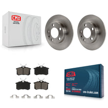 Load image into Gallery viewer, Rear Brake Rotor &amp; Ceramic Pad Kit For Volkswagen Jetta Beetle Golf Audi TT City