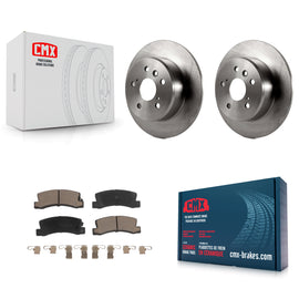 Rear Disc Brake Rotors And Ceramic Pads Kit For Toyota Camry Lexus RX300 ES300