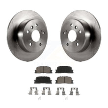 Load image into Gallery viewer, Rear Disc Brake Rotors And Ceramic Pads Kit For 2001-2003 Toyota Highlander FWD