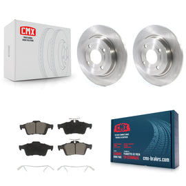 [Rear] 2018-2022 Ford EcoSport AWD Premium OE Brake Rotors & Ceramic Pads Kit For Max Braking