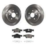 Rear Disc Brake Rotors And Ceramic Pad Kit For Jeep Grand Cherokee Dodge Durango