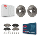 Rear Brake Rotors & Ceramic Pad Kit For Chevrolet Uplander Pontiac Montana Buick