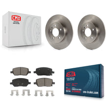 Load image into Gallery viewer, Rear Brake Rotors &amp; Ceramic Pad Kit For Chevrolet Uplander Pontiac Montana Buick