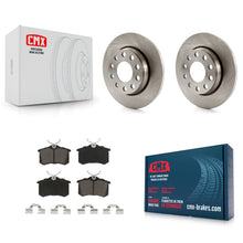 Load image into Gallery viewer, Rear Brake Rotor &amp; Ceramic Pad Kit For Audi A4 Quattro With 255mm Diameter