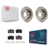 Rear Brake Rotor & Ceramic Pad Kit For Audi A4 Quattro With 255mm Diameter