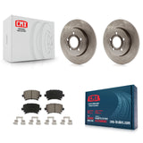 Rear Disc Brake Rotors And Ceramic Pads Kit For Audi A4 Quattro