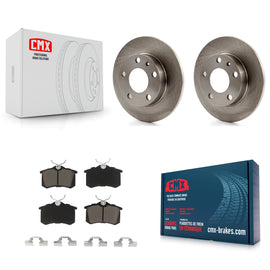 Rear Brake Rotor & Ceramic Pad Kit For Audi A4 Quattro With 245mm Diameter