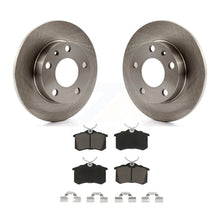 Charger l&#39;image dans la galerie, Rear Disc Brake Rotors And Ceramic Pads Kit For Audi A4 S4