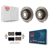 [Rear] 2006-2010 Jeep Grand Cherokee SRT8 Premium OE Brake Rotors & Ceramic Pads Kit For Max Braking