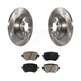 [Rear] 2016-2018 Audi Q3 Quattro Premium OE Brake Rotors & Ceramic Pads Kit For Max Braking