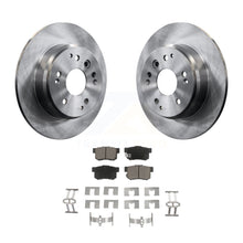 Load image into Gallery viewer, Rear Disc Brake Rotors And Ceramic Pads Kit For Acura TL Honda Element