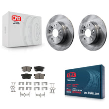 Load image into Gallery viewer, Rear Disc Brake Rotors And Ceramic Pads Kit For Acura TL Honda Element