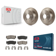 Load image into Gallery viewer, [Rear] 2007-2009 Hyundai Santa Fe Premium OE Brake Rotors &amp; Ceramic Pads Kit For Max Braking