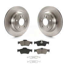 Charger l&#39;image dans la galerie, Rear Brake Rotors &amp; Ceramic Pad Kit For Mercedes-Benz E350 E320 E500 CLS550 E400