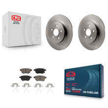 Load image into Gallery viewer, Rear Disc Brake Rotors And Ceramic Pads Kit For Lexus CT200h