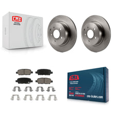 Load image into Gallery viewer, Rear Brake Rotor Ceramic Pad Kit For Nissan INFINITI Maxima G37 G35 M35 370Z G25