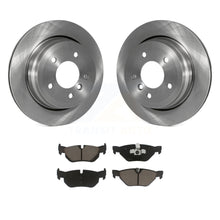 Charger l&#39;image dans la galerie, Rear Disc Brake Rotors And Ceramic Pads Kit For BMW 328i xDrive X1 328xi 325xi