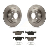 Rear Brake Rotors & Ceramic Pad Kit For BMW 328i 320i 428i 228i 230i 328d xDrive