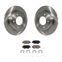 Charger l&#39;image dans la galerie, Rear Disc Brake Rotors And Ceramic Pads Kit For Hyundai Elantra Kia Soul Venue