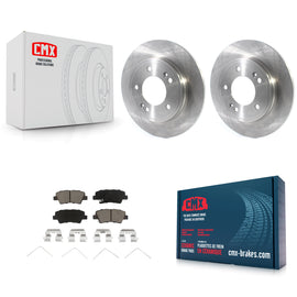 Rear Disc Brake Rotors And Ceramic Pads Kit For Hyundai Elantra Kia Niro Ioniq