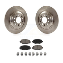 Charger l&#39;image dans la galerie, Rear Disc Brake Rotors And Ceramic Pads Kit For Jeep Cherokee