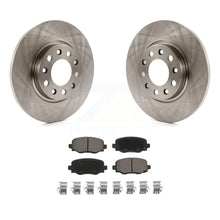 Charger l&#39;image dans la galerie, Rear Disc Brake Rotors And Ceramic Pads Kit For Jeep Cherokee Chrysler 200