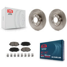 Load image into Gallery viewer, Rear Disc Brake Rotors And Ceramic Pads Kit For Jeep Cherokee Chrysler 200