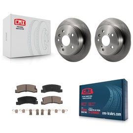 Rear Disc Brake Rotors And Ceramic Pads Kit For Toyota Camry Lexus ES300 Solara