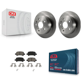 Rear Disc Brake Rotors And Ceramic Pads Kit For Toyota Camry Solara