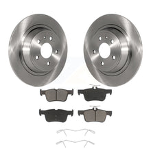 Charger l&#39;image dans la galerie, Rear Disc Brake Rotors And Ceramic Pads Kit For Ford Fusion Lincoln MKZ