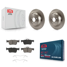 Load image into Gallery viewer, Rear Brake Rotor &amp; Ceramic Pad Kit For Ford Edge Fusion Lincoln MKX MKZ Nautilus