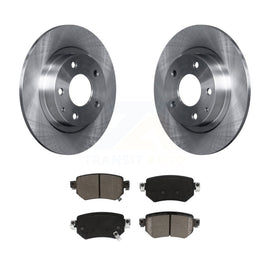 [Rear] 2016-2021 Mazda 6 Premium OE Brake Rotors & Ceramic Pads Kit For Max Braking