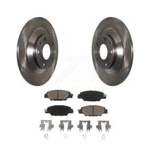 Charger l&#39;image dans la galerie, Rear Disc Brake Rotors And Ceramic Pads Kit For Mazda CX-5