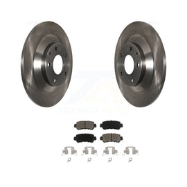 Rear Disc Brake Rotors And Ceramic Pads Kit For Mazda CX-5