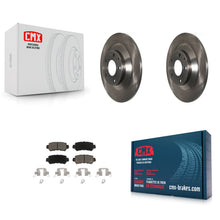Load image into Gallery viewer, Rear Disc Brake Rotors And Ceramic Pads Kit For Mazda CX-5