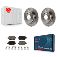 Load image into Gallery viewer, Rear Brake Rotors Ceramic Pad Kit For Chevrolet Equinox Malibu GMC Terrain Buick