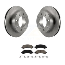 Charger l&#39;image dans la galerie, Rear Disc Brake Rotor Ceramic Pad Kit For Chevrolet Express 3500 2500 GMC Savana