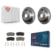 Load image into Gallery viewer, [Rear] 2007-2012 Hyundai Veracruz Premium OE Brake Rotors &amp; Ceramic Pads Kit For Max Braking