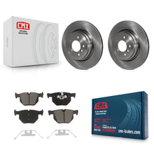 Charger l'image dans la galerie, Rear Brake Rotors &amp; Ceramic Pad Kit For BMW 335i X1 xDrive 330i 335xi 335d 330xi