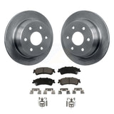 Rear Brake Rotor & Ceramic Pad Kit For Chevrolet Silverado 1500 GMC Sierra Tahoe