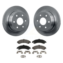 Charger l&#39;image dans la galerie, Rear Disc Brake Rotors And Ceramic Pads Kit For 2002 Chevrolet Suburban 1500 4WD