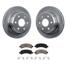 Charger l&#39;image dans la galerie, Rear Brake Rotors Ceramic Pad Kit For Chevrolet Tahoe GMC Suburban 1500 Yukon XL