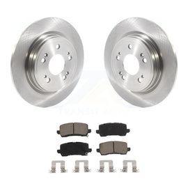 [Rear] 2014-2020 Acura RLX Premium OE Brake Rotors & Ceramic Pads Kit For Max Braking